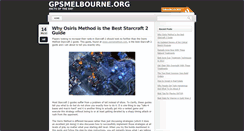Desktop Screenshot of gpsmelbourne.org